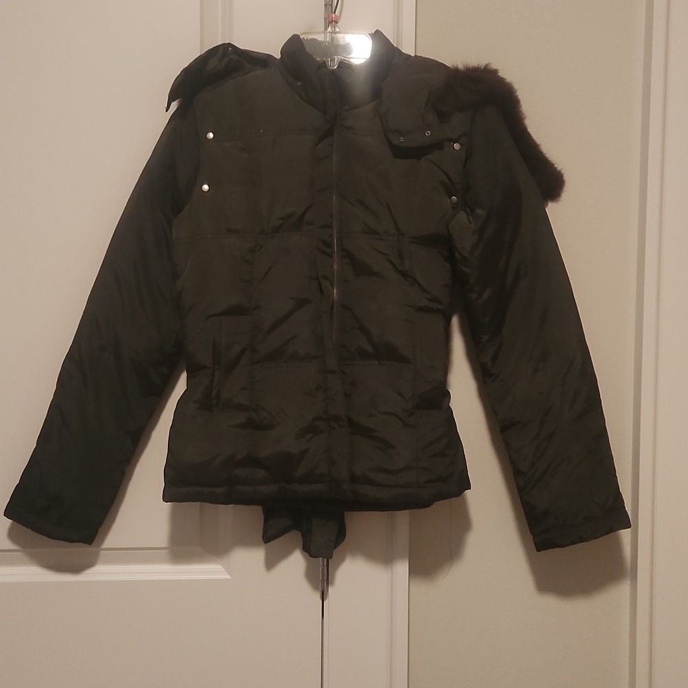 2 in 1 hooded jacket